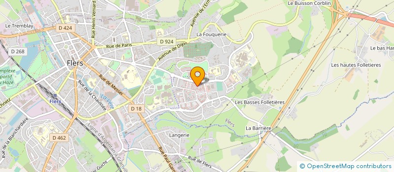 localisation de l'entreprise AIDE FAMILIALE à FLERS