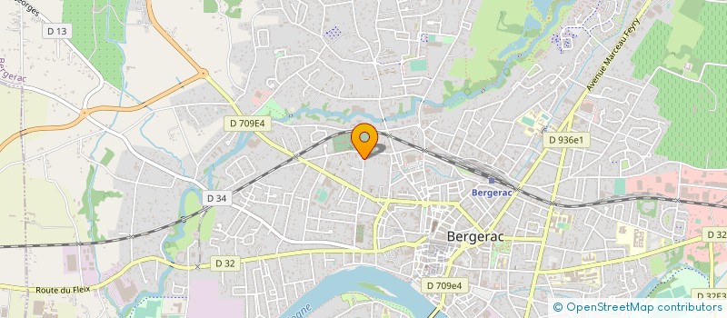 localisation de l'entreprise AIDE FAMILIALE A DOMICILE à BERGERAC