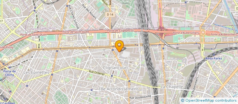 localisation de l'entreprise AIDE FAMILIALE DOMICILE REGION PARISIEN  PARIS