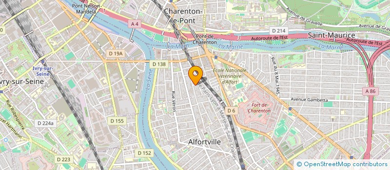 localisation de l'entreprise AIDE GARDE ET ASSISTANCE à ALFORTVILLE