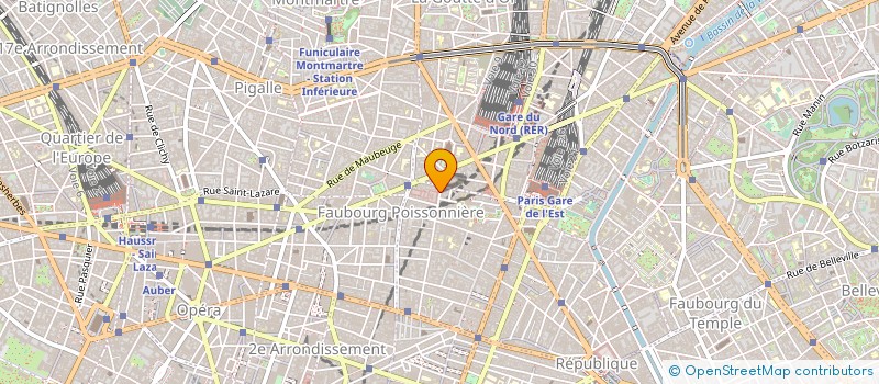 localisation de l'entreprise AIDE INFORMATION MONDE D'ENFANTS DE RUE à PARIS