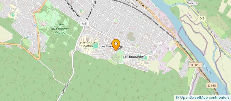 localisation de l'entreprise AIDE INTERVENTION A DOMICILE VERNON  VERNON