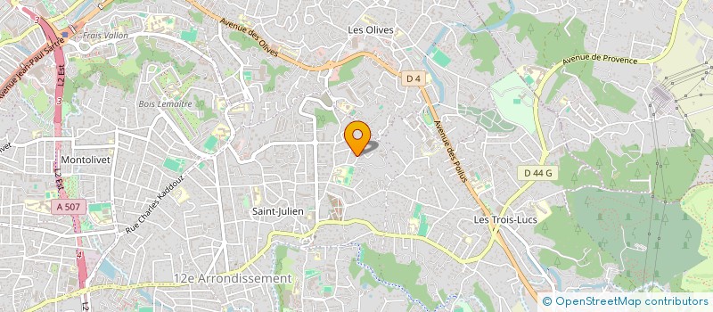 localisation de l'entreprise AIDE M à MARSEILLE