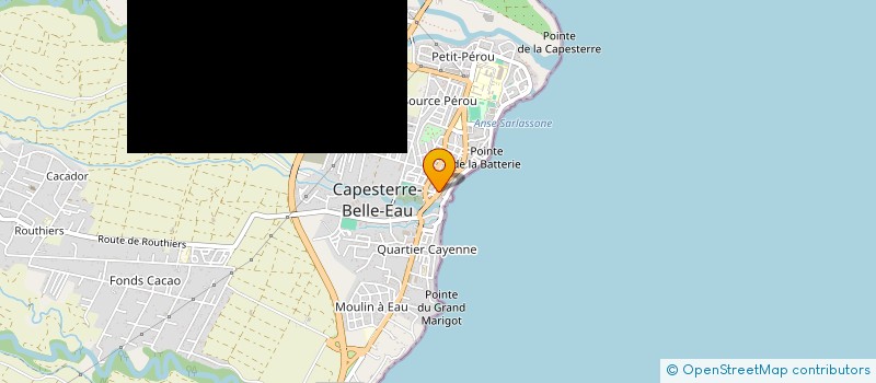 localisation de l'entreprise AIDE MALADE A DOMICILE à CAPESTERRE-BELLE-EAU