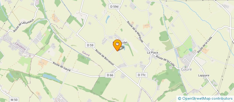 localisation de l'entreprise AIDE MECENAT (AI ME)  GAURE