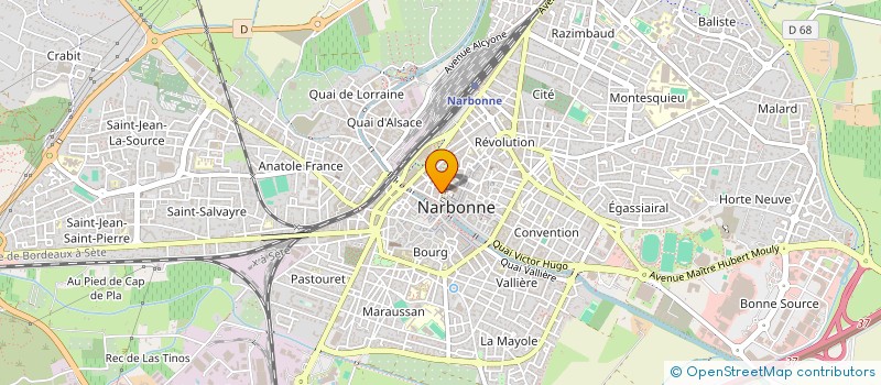 localisation de l'entreprise AIDE MEDICALE SERVICE à NARBONNE