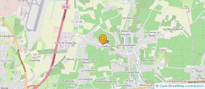 localisation de l'entreprise AIDE MODERNE A LA MOBILITE à ROCHECORBON