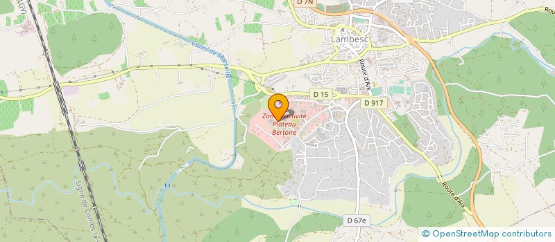 localisation de l'entreprise AIDE MOI A FAIRE SEUL  LAMBESC