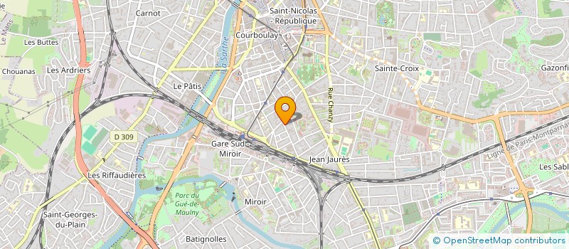 localisation de l'entreprise AIDE MOI A PENSER PAR MOI-MEME  LE MANS