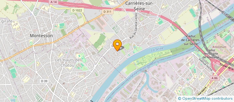 localisation de l'entreprise AIDE MOLDAVIE  CARRIERES-SUR-SEINE