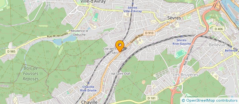 localisation de l'entreprise AIDE MUTUELLE ET L'ENTRAIDE CITOYENNE à CHAVILLE