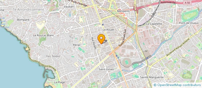 localisation de l'entreprise AIDE NATIONALE  MARSEILLE