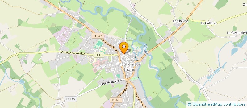 localisation de l'entreprise AIDE NUMERIK à CHATILLON-SUR-INDRE