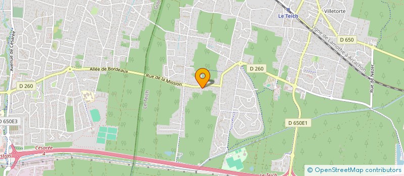 localisation de l'entreprise AIDE PERF BASE INFORM COMM (A.P.B COM)  LE TEICH