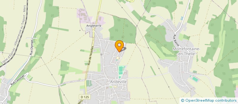 localisation de l'entreprise AIDE POUR LA PROMOTION DES JEUNES ARTISTES  ANDEVILLE