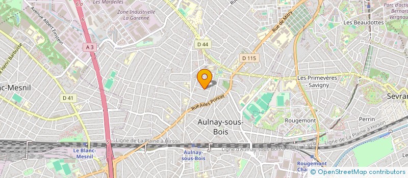 localisation de l'entreprise AIDE POUR LA REALISATION DE L'INDIVIDU DANS LA PLUS LARGE EXPRESSION à AULNAY-SOUS-BOIS