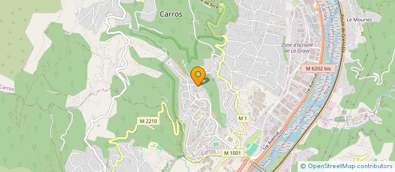 localisation de l'entreprise AIDE POUR LE CO-DEVELOPPEMENT CITOYEN à CARROS