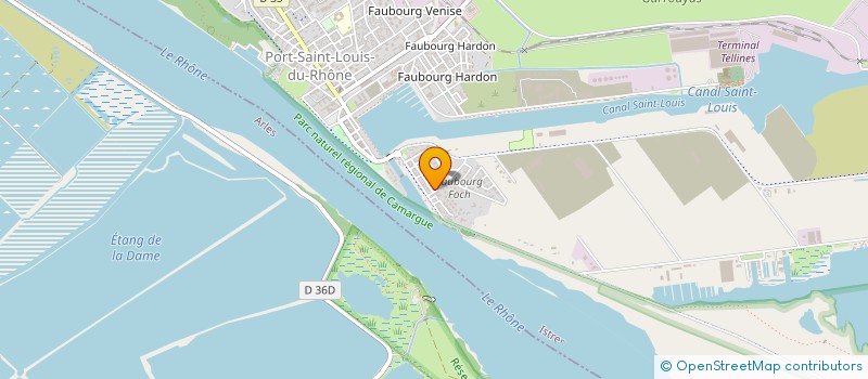 localisation de l'entreprise AIDE POUR NOS AINES 13 à PORT-SAINT-LOUIS-DU-RHONE