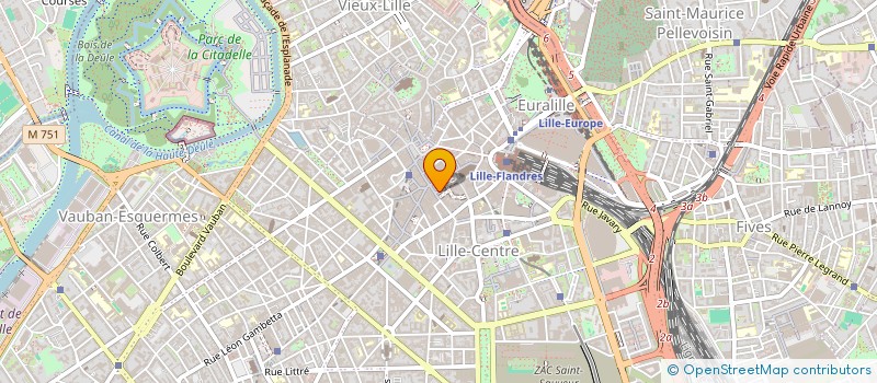 localisation de l'entreprise AIDE PRATIQUE ET FINANCIERE à LILLE