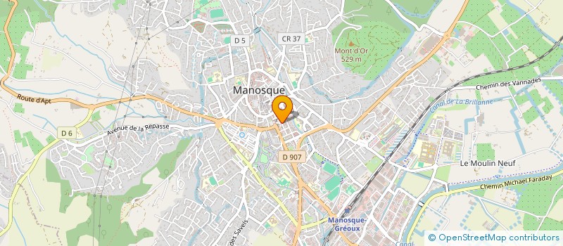 localisation de l'entreprise AIDE PSYCHOLOGIQUE AUX ENTREPRENEURS EN SOUFFRANCE AIGUE 04 à MANOSQUE