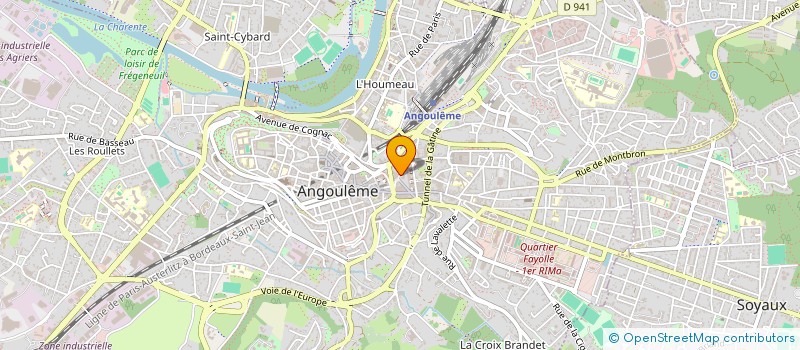 localisation de l'entreprise AIDE PSYCHOLOGIQUE AUX ENTREPRENEURS EN SOUFFRANCE AIGUE DE LA CHARENTE à ANGOULEME