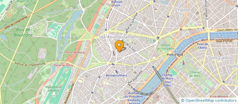 localisation de l'entreprise AIDE RECH MEDICALE ENFANCE à PARIS