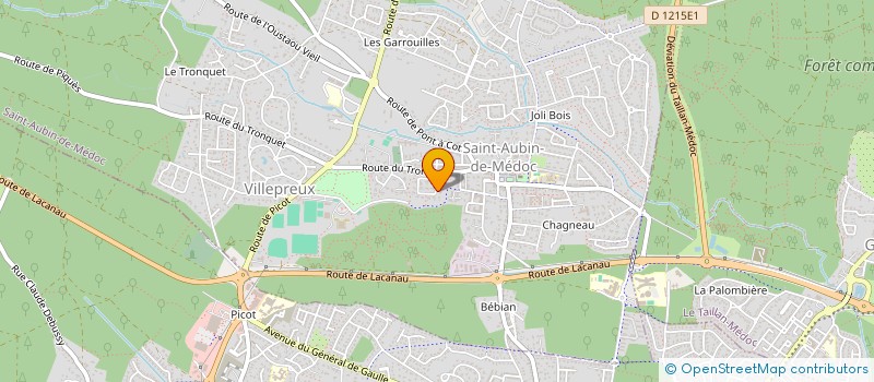 localisation de l'entreprise AIDE RECONNAISSANCE ENFANT INTEL PRECOCE  SAINT AUBIN DE MEDOC