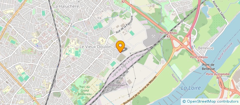 localisation de l'entreprise AIDE RENOVAT DOMAINE IMMOBILIER FRANCAIS à NANTES