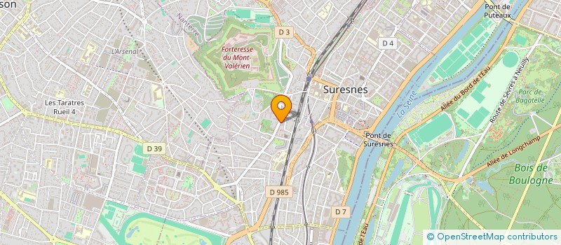 localisation de l'entreprise AIDE & SAUVETAGE ADOLESC & JEUNES TOXICO à SURESNES