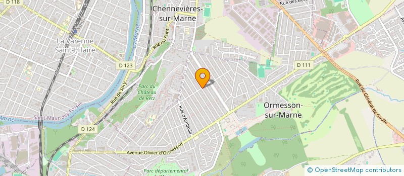 localisation de l'entreprise AIDE SERVICE EXPRESS à ORMESSON-SUR-MARNE