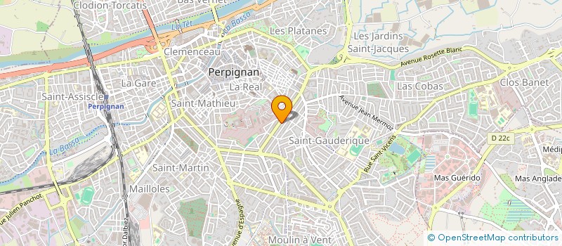 localisation de l'entreprise AIDE & SERVICES EN MILIEU RURAL à PERPIGNAN