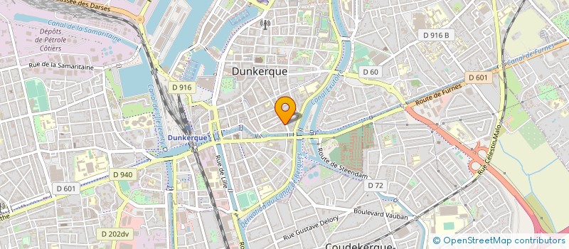 localisation de l'entreprise AIDE SOINS DOMICILE POUR PERSONNES AGEES à DUNKERQUE