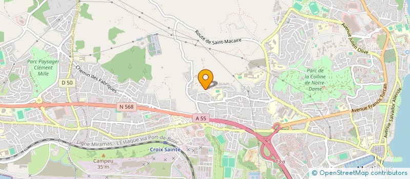 localisation de l'entreprise AIDE SOUTIEN ET CONFORT  MARTIGUES