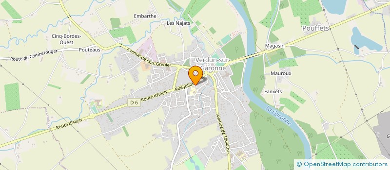 localisation de l'entreprise AIDE TECHNIQUE SPECTACLE LOISIRS à VERDUN-SUR-GARONNE