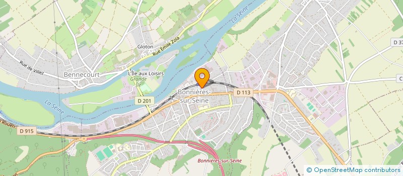 localisation de l'entreprise AIDE TOIT à BONNIERES-SUR-SEINE