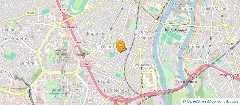 localisation de l'entreprise AIDE TON PROCHAIN COMME TOI MEME 31 TOULOUSE à TOULOUSE