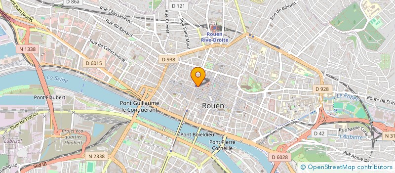 localisation de l'entreprise AIDE VICT INFORM PROBL PENAUX à ROUEN