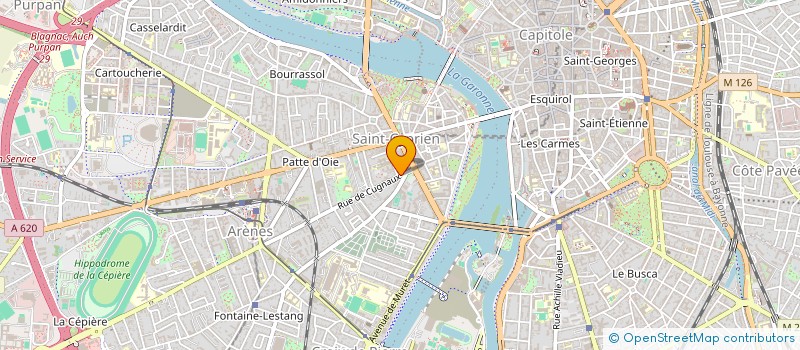 localisation de l'entreprise AIDE VICTIMES ACTES MEDICAUX ET ACCIDENT  TOULOUSE