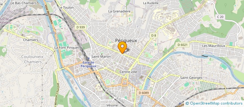 localisation de l'entreprise AIDEAVIE à PERIGUEUX