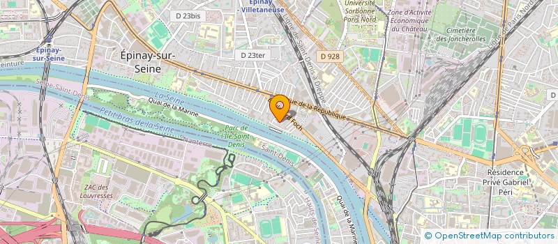 localisation de l'entreprise AIDEL EXPERTISE & SOLUTIONS à EPINAY SUR SEINE