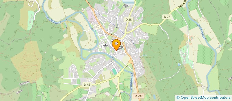 localisation de l'entreprise AIDEN  QUISSAC