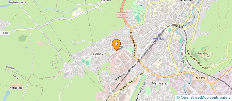 localisation de l'entreprise AIDEN à YTRAC