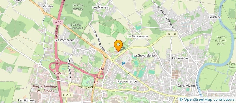 localisation de l'entreprise AIDER 17 SERVICES A DOMICILE à SAINTES