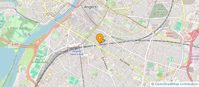 localisation de l'entreprise AIDER à ANGERS