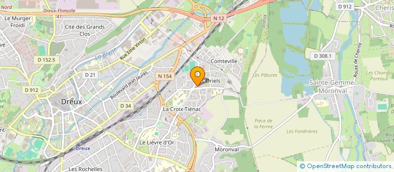 localisation de l'entreprise AIDER, AMELIORER, ACCOMPAGNER ET AGIR à DREUX