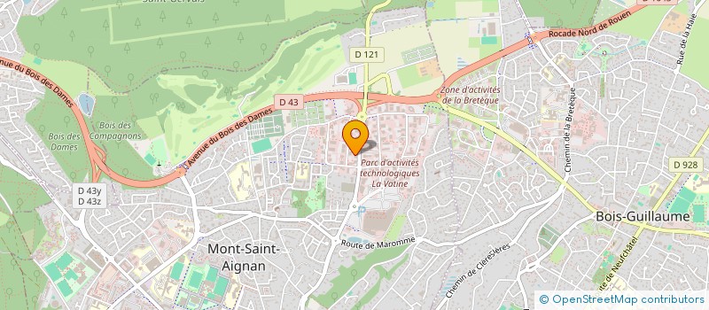 localisation de l'entreprise AIDER CONSEILLER CHANGER CONSULTING  MONT-SAINT-AIGNAN