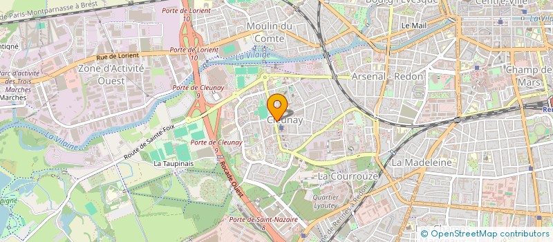 localisation de l'entreprise AIDER EN JUSTICE ET EN VERITE  RENNES