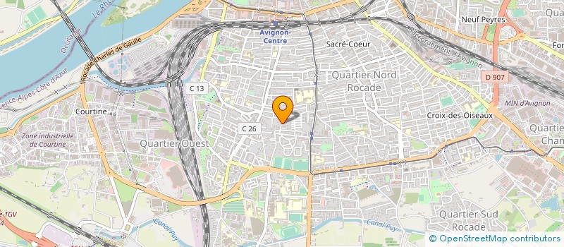 localisation de l'entreprise AIDER NOS AINES  AVIGNON