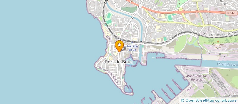 localisation de l'entreprise AIDES A DOMICILE INVALIDES ET MALADES à PORT-DE-BOUC