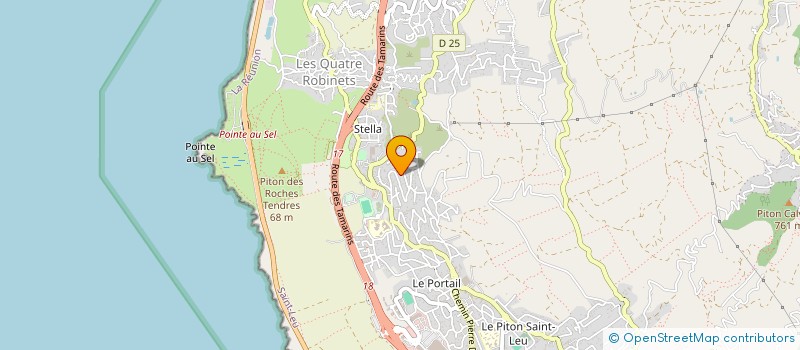 localisation de l'entreprise AIDES AUX PERSONNES EN DIFFICULTES à SAINT-LEU